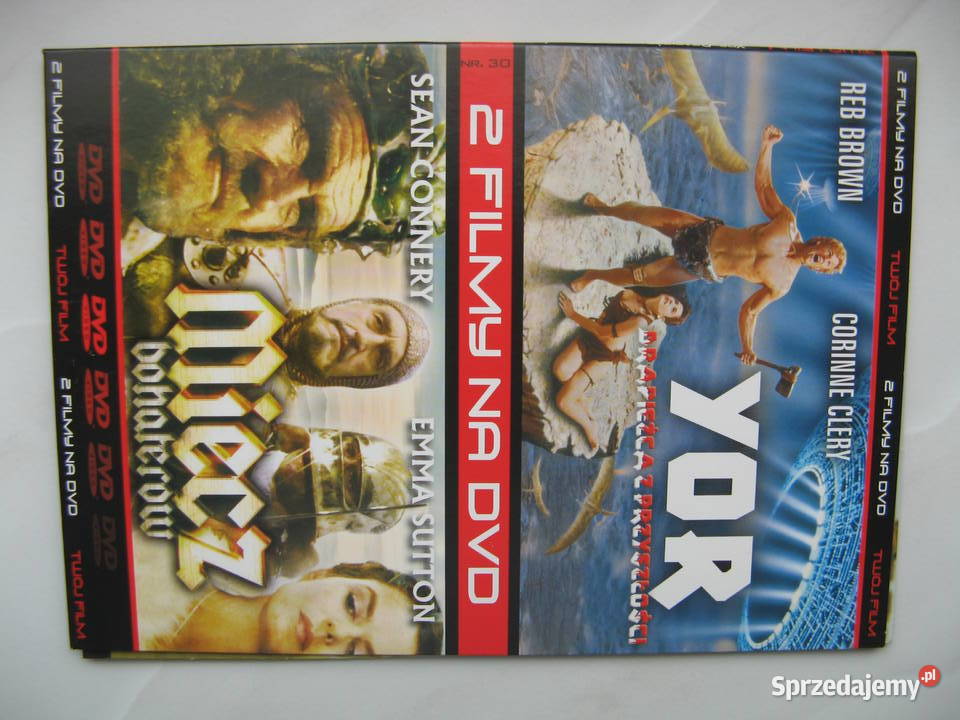 DVD Miecz bohaterów Yor drapieżca z przyszłości