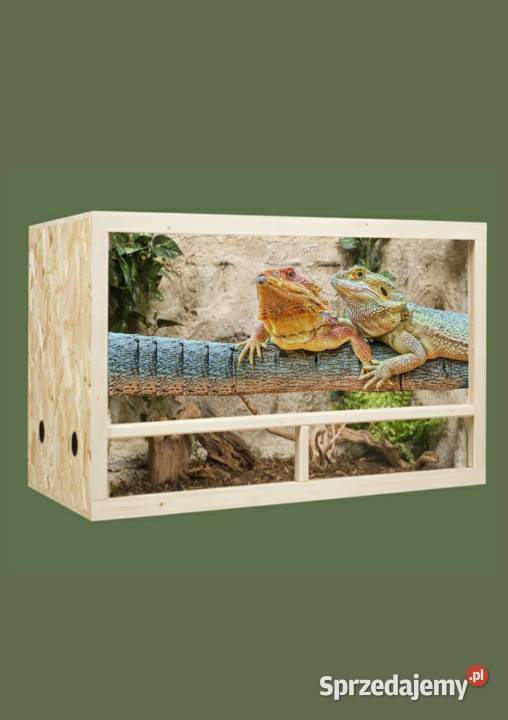 Terrarium z płyty OSB 120x80x80 Pięczkowo