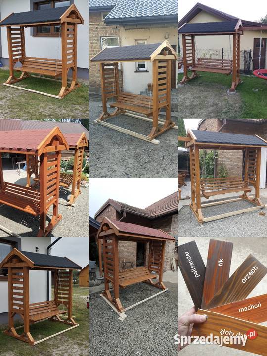 Huśtawka z daszkiem Domki drewniane Jasło
