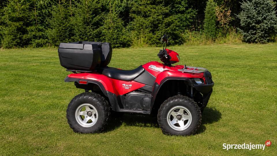 Suzuki KingQuad 700 EFI 4x4 2008 r 18500km Suzuki łódzkie Sieradz