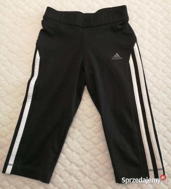 Spodnie dresowe czarne 116 Adidas climalite Czeladź