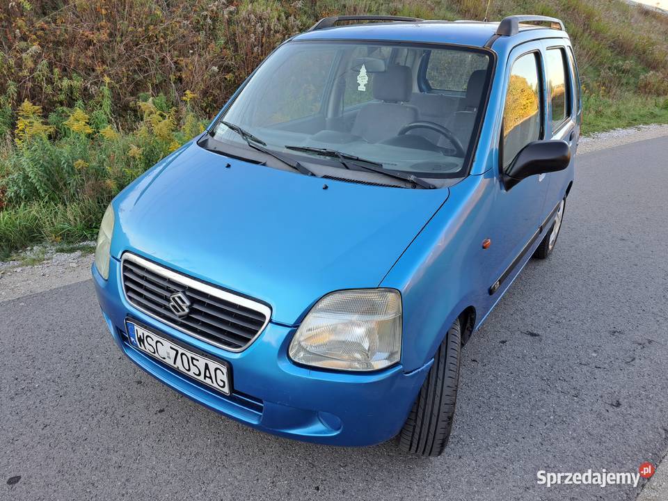 Sprzedam ładne suzuki wagon R 13 benzyna 2001r Wagon R+ mazowieckie Żyrardów