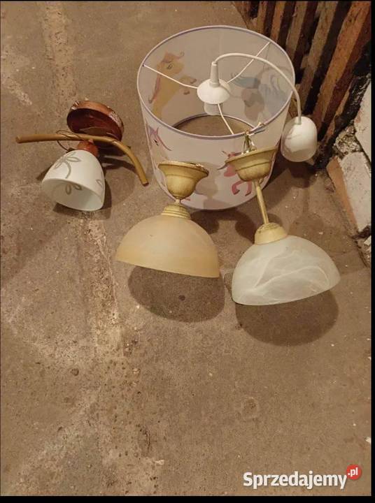 Żyrandole komplet lubuskie Konotop