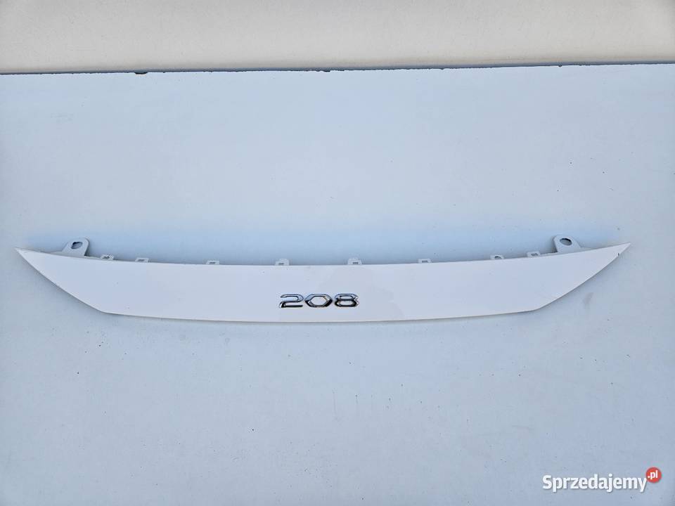 PEUGEOT 208 II LISTWA NAKŁADKA ZDERZAKA PRZÓD osobowe Międzychód