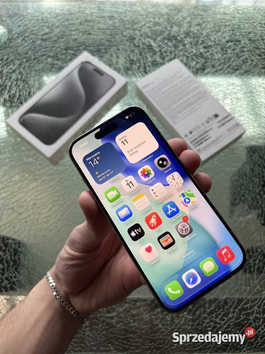 iPhone 15 Pro 256GB White Titanium Oświęcim