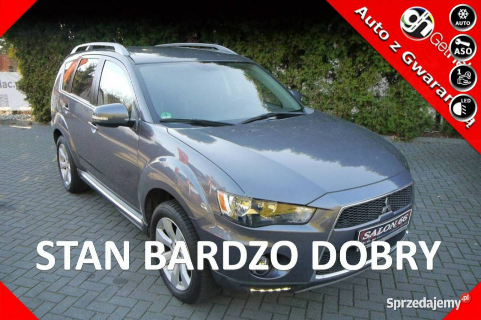 Mitsubishi Outlander 20b Skóra Stan b bez rdzy i lakier metallic Częstochowa