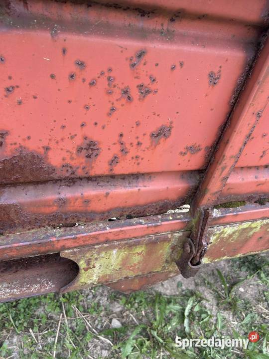 Rozrzutnik obornika 4t jednoosiowy tanio Rozrzutniki obornika świętokrzyskie Szczeglin