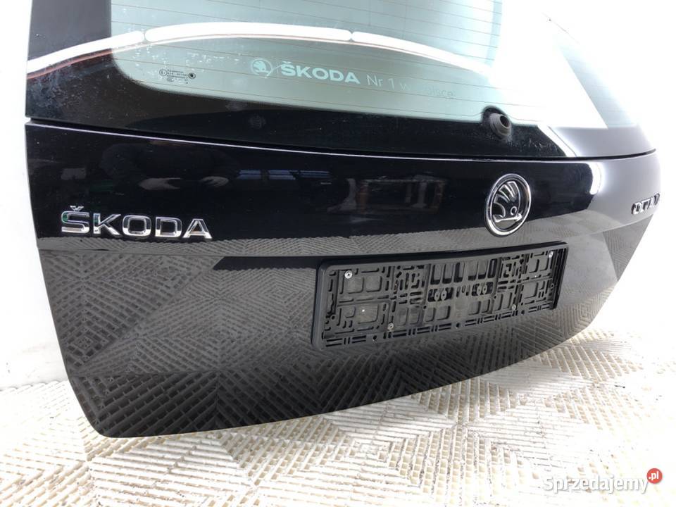 KLAPA TYŁ SKODA OCTAVIA III Kombi CZARNY TYLNA osobowe podkarpackie