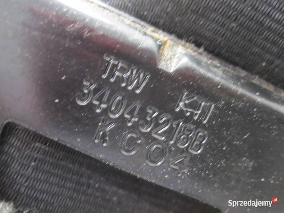 FORD FIESTA MK7 VII 09r pas bezpieczeństwa prawy