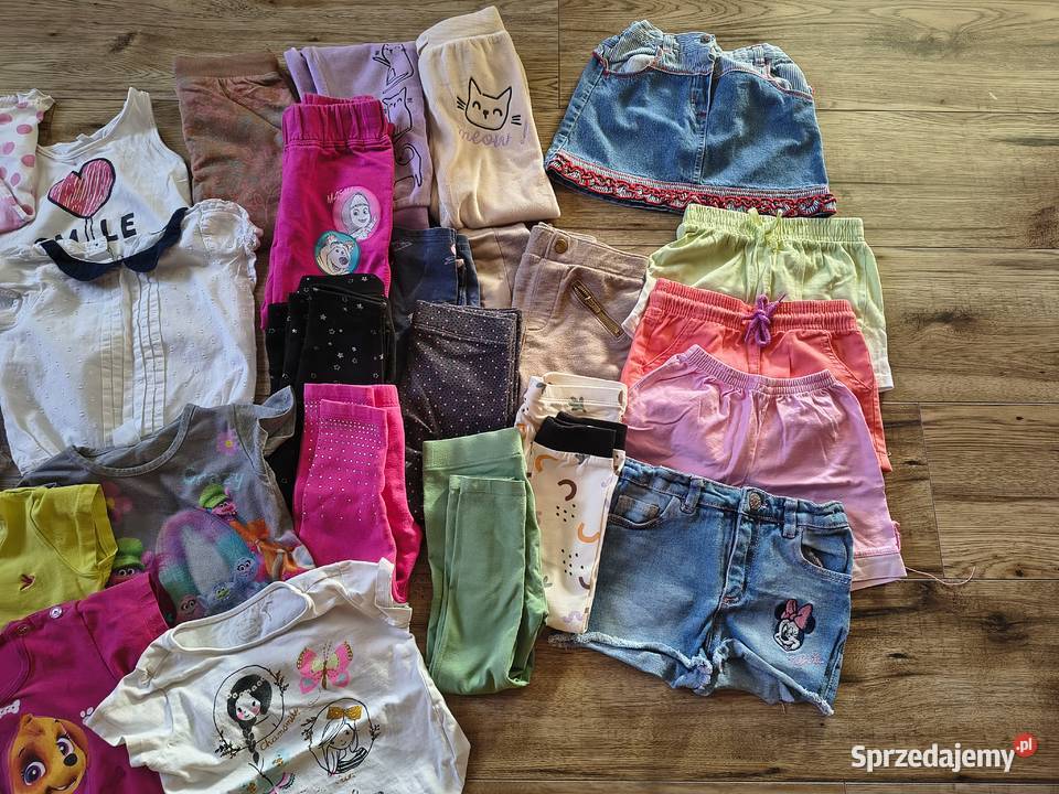 Paka ubranek dziewczynki 23 lata warmińsko-mazurskie Ełk