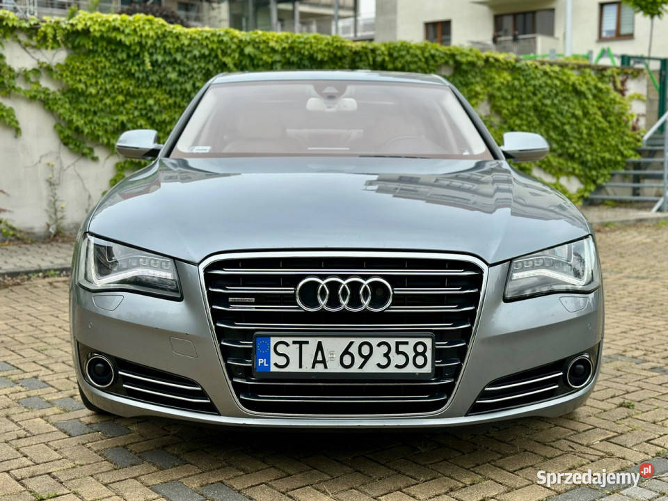 Audi A8 Faktura VAT 23 42 TDI wyposażenie D4 4134cm3 śląskie Tarnowskie Góry sprzedam