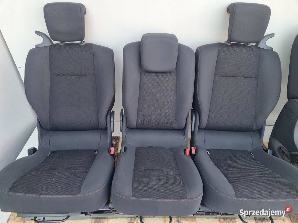 Renault Scenic II Conquest FOTEL FOTELE KOMPLET Rudka