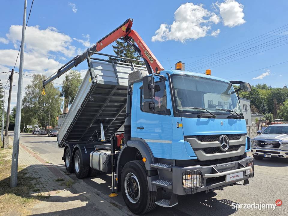AXOR 2633 6x4 330 HDS PALFINGER PK12001 3 WYSUWY Rok produkcji 2012 podkarpackie Łańcut sprzedam