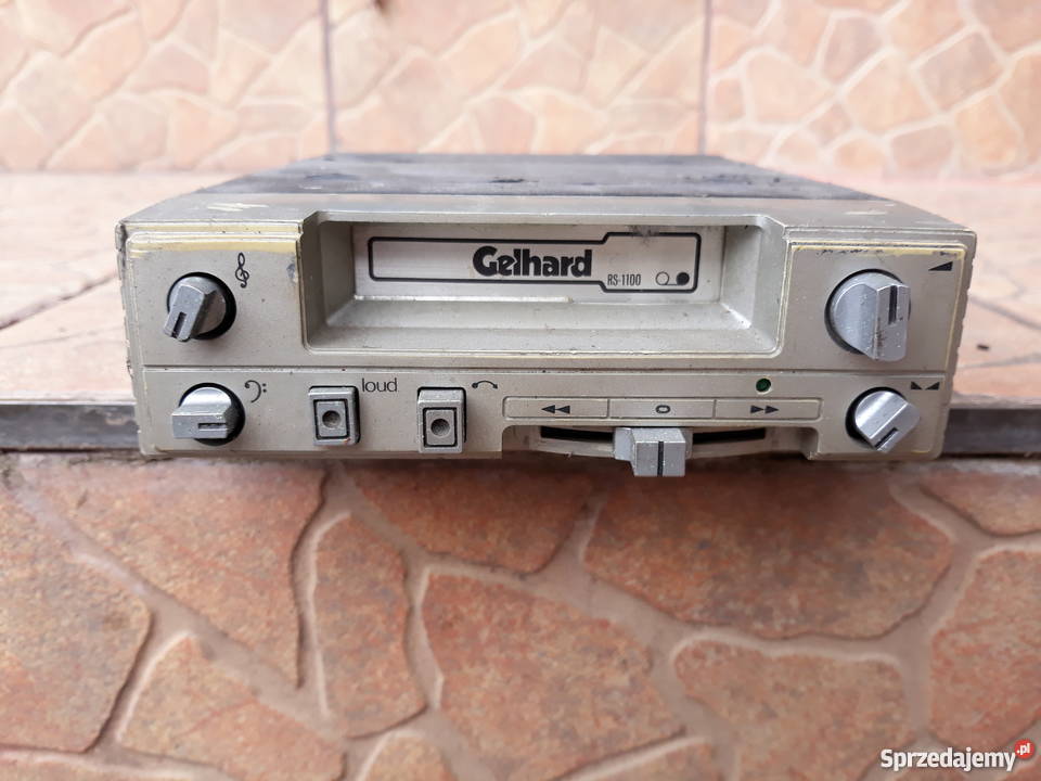 radio samochodowe GELhard RS1100 zabytkowe Częstochowa sprzedam