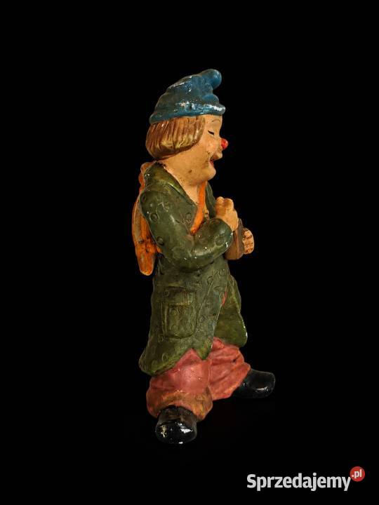 Kolekcjonerska Figurka Vintage Uśmiechnięty Poddębice