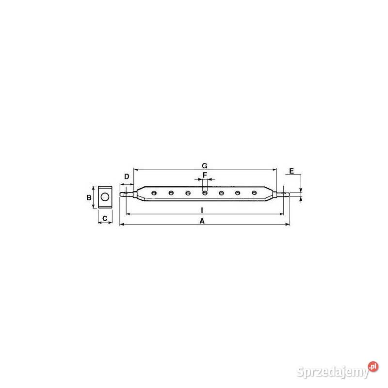 Belka Polowa kat1 810x63x25mm 00030 Kamionna