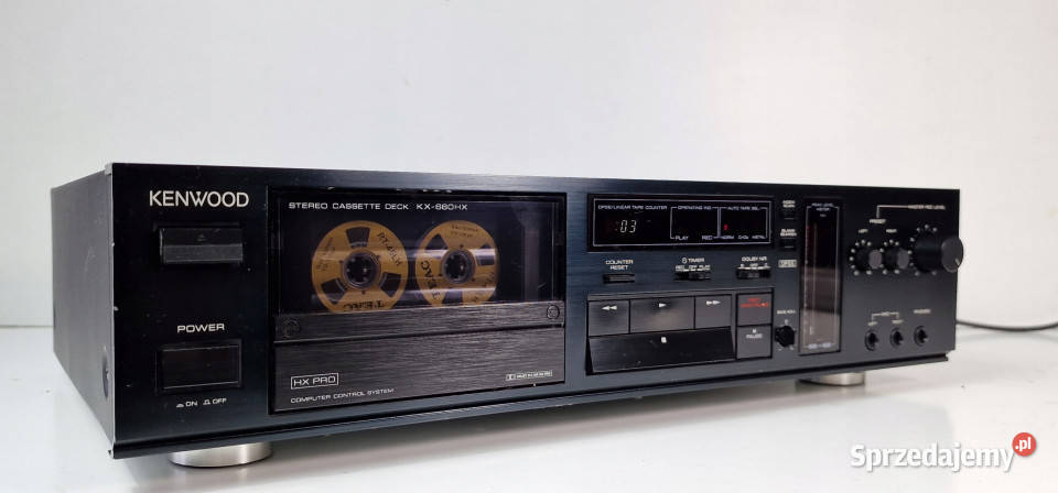 Kenwood magnetofon dwukasetowy KX 660 HX KX660HX Magnetofony