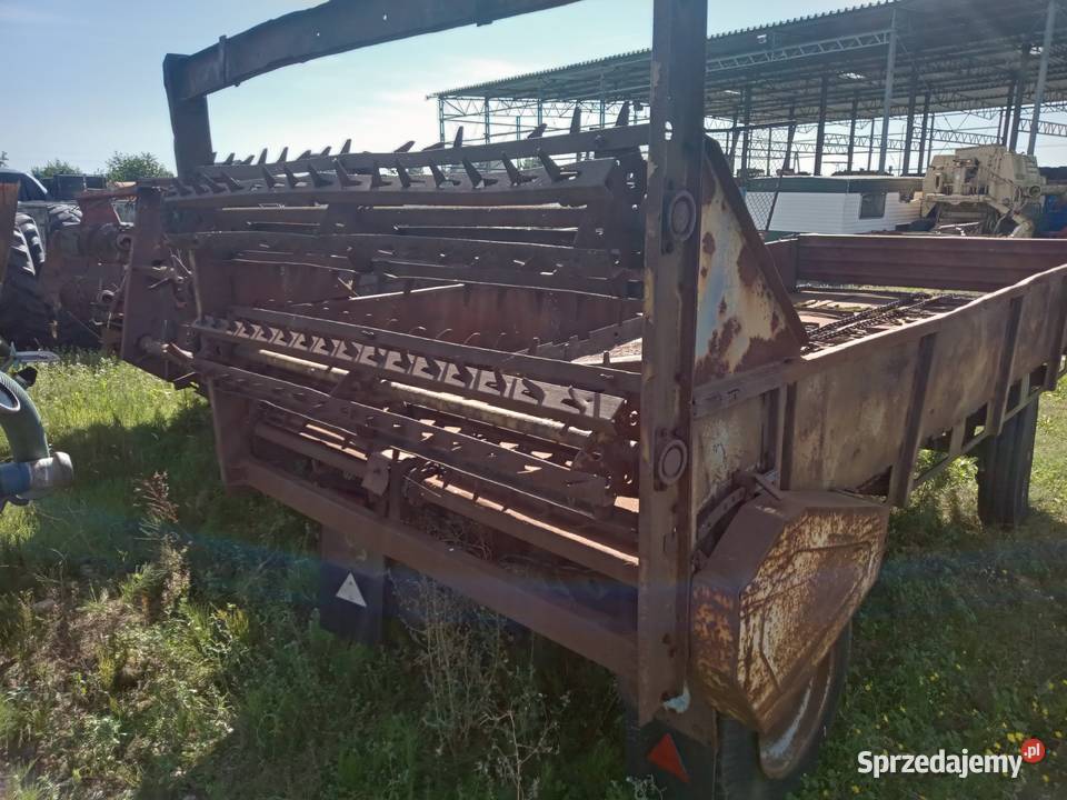 rozrzutnik obornika 6 ton tandem raty dowóz inne