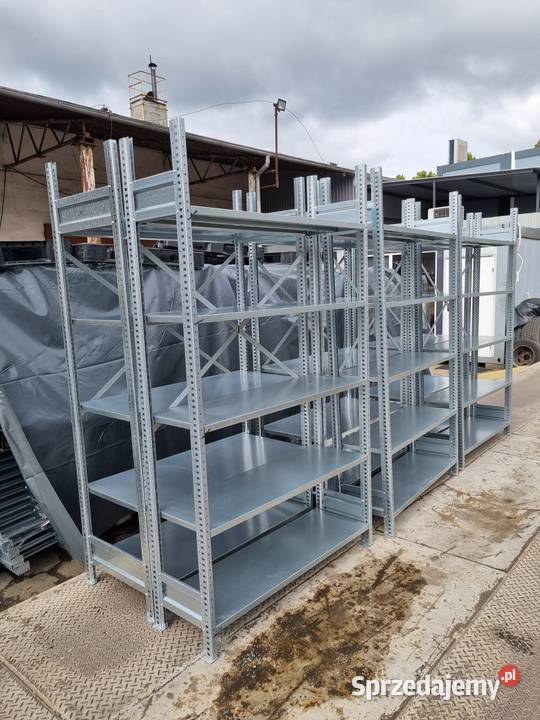 Regały magazynowe solidne stalowe gotowe do Wrocław