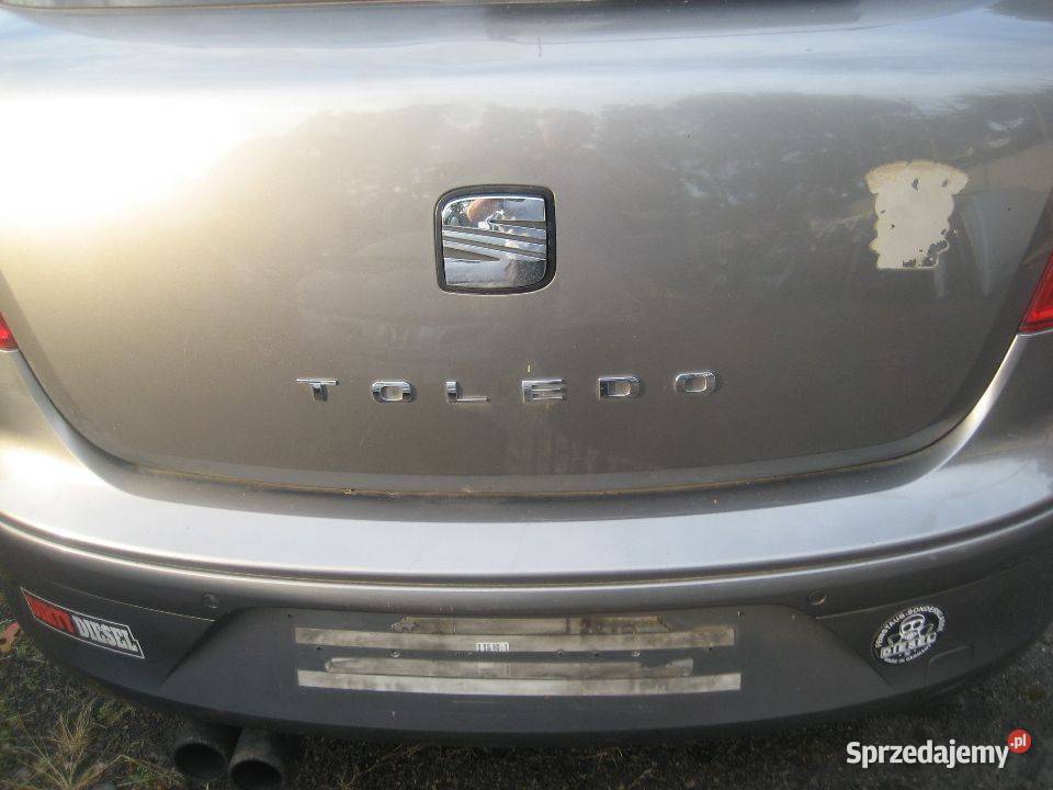seat toledo iii 3 0409r klapa bagażnika zderzak Rakoniewice