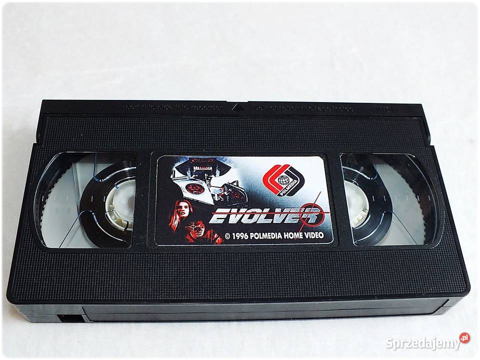 Kaseta VHS Evolver Horror SciFi z 1996r lektor Żary sprzedam