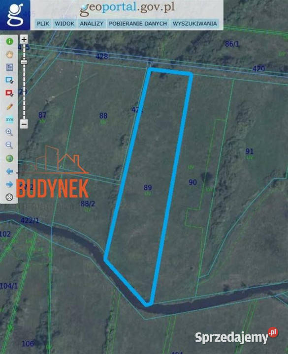 Działka rolna Gorzyca 230m