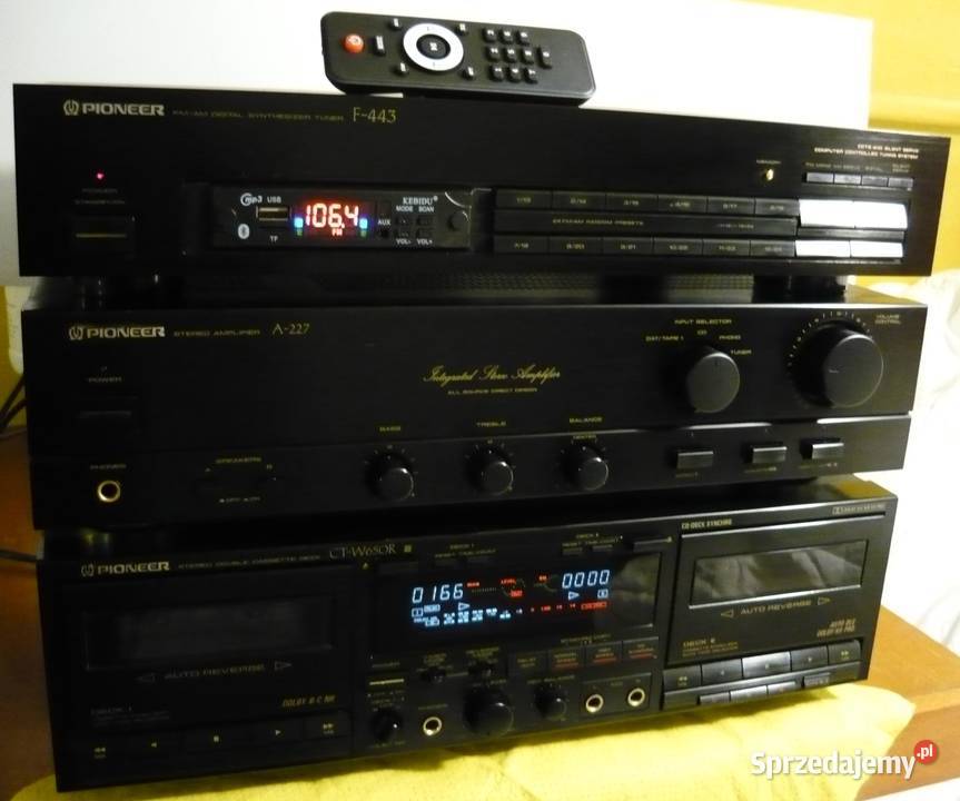 Tuner Pioneer PILOT radio MP3 WMA USB bluetooth Krotoszyn