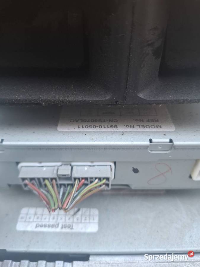 Panel Środkowy Radio Klimatyzacja Toyota Avensis Wisznice