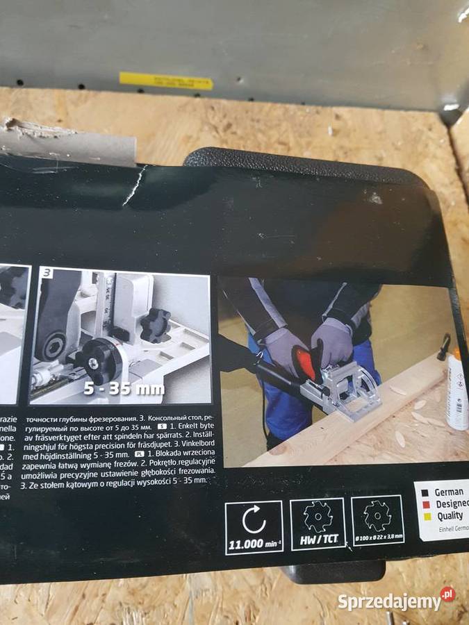 Frezarka nutowa lamelownica Einhell 960 Wat Głogowa