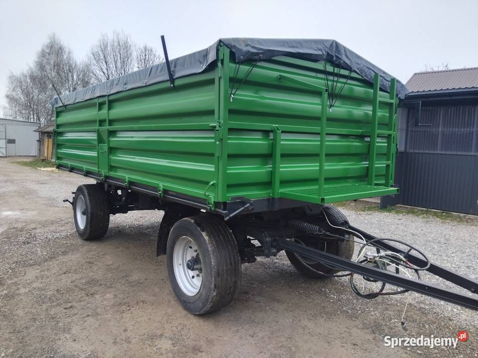 Przyczepa wywrotka 12 ton zarejestrowana nieuszkodzony Chmiel Drugi