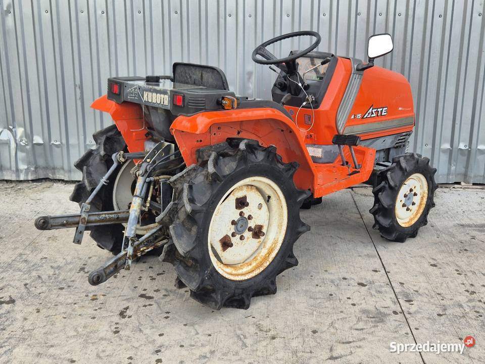 Traktorek traktor KUBOTA ASTE A15D 15 44 Kubota Małuszyn