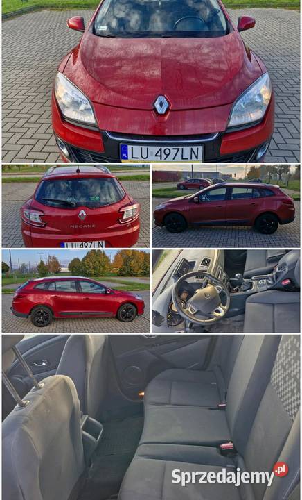Renault Megane III 15 dci 2013 nowa Lublin