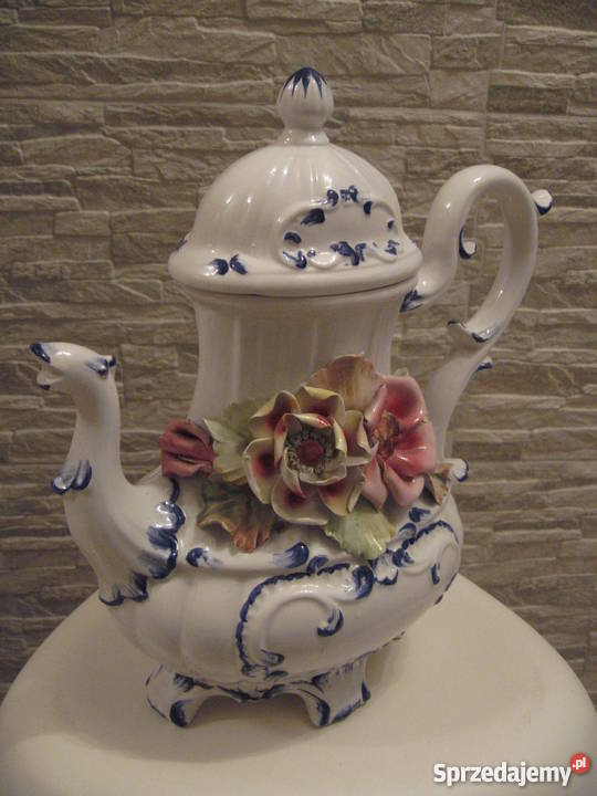 Duży porcelanowy czajnik imbryk Warszawa