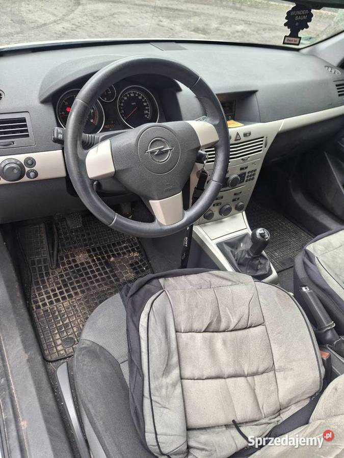 Opel Astra H 19 cdti welurowa tapicerka Krosno Odrzańskie