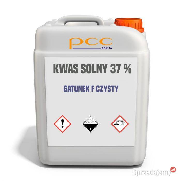 Kwas solny gatunek 37 czysty 20 CAS 7641010