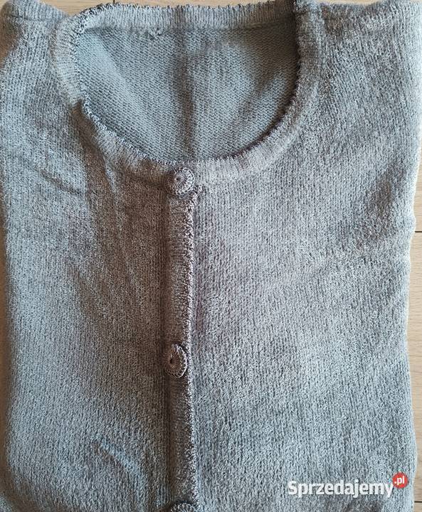 Sweter szary z haftem Gdańsk