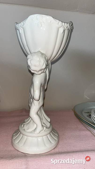 Figurka Puto z czarą Neapol Made in Italy Gdańsk