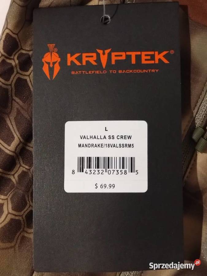 Kryptek Valhalla Short Sleeve Crew Mandrake Militaria Warszawa