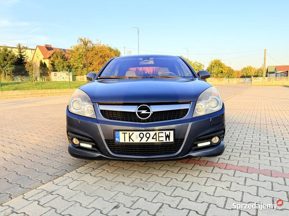 Opel Vectra C 19 CDTI GTS OPC LINE Bogata przyciemniane szyby świętokrzyskie Pińczów sprzedam