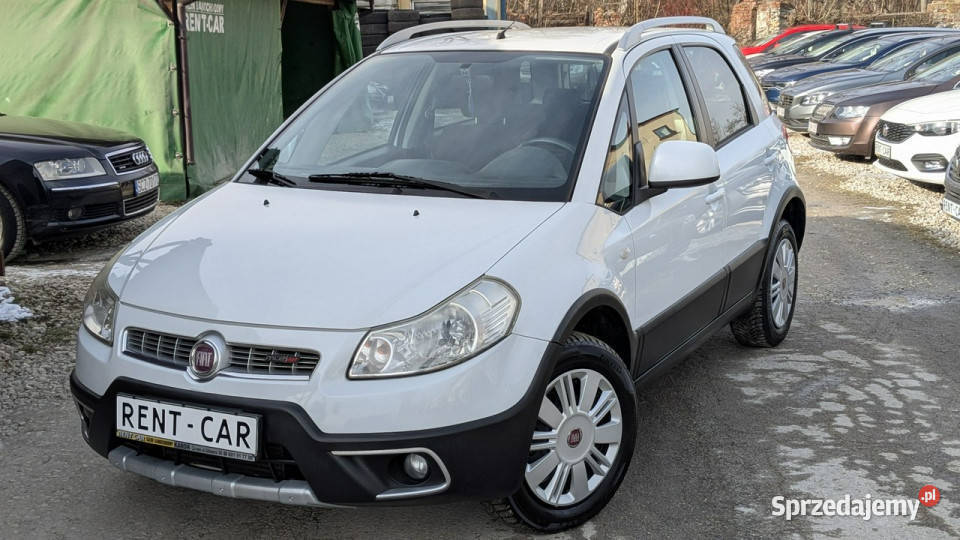 Fiat Sedici 20D136BezwypadkowyOPŁACONY4x4Blokada komputer pokładowy śląskie Częstochowa