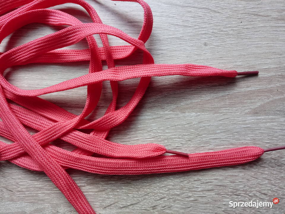 Nowe długie sznurówki sznurowadła koralowe Dodatki Chrzanów sprzedam