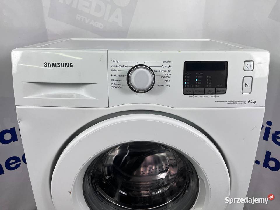 Pralka Samsung Wzmocniona 6 1200 ob A Wiejca