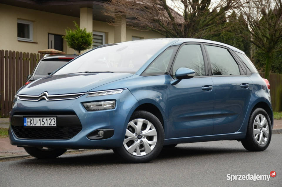 Citroen C4 Picasso Zarejestrowane 16 eHDI 116 C4 Picasso Kutno