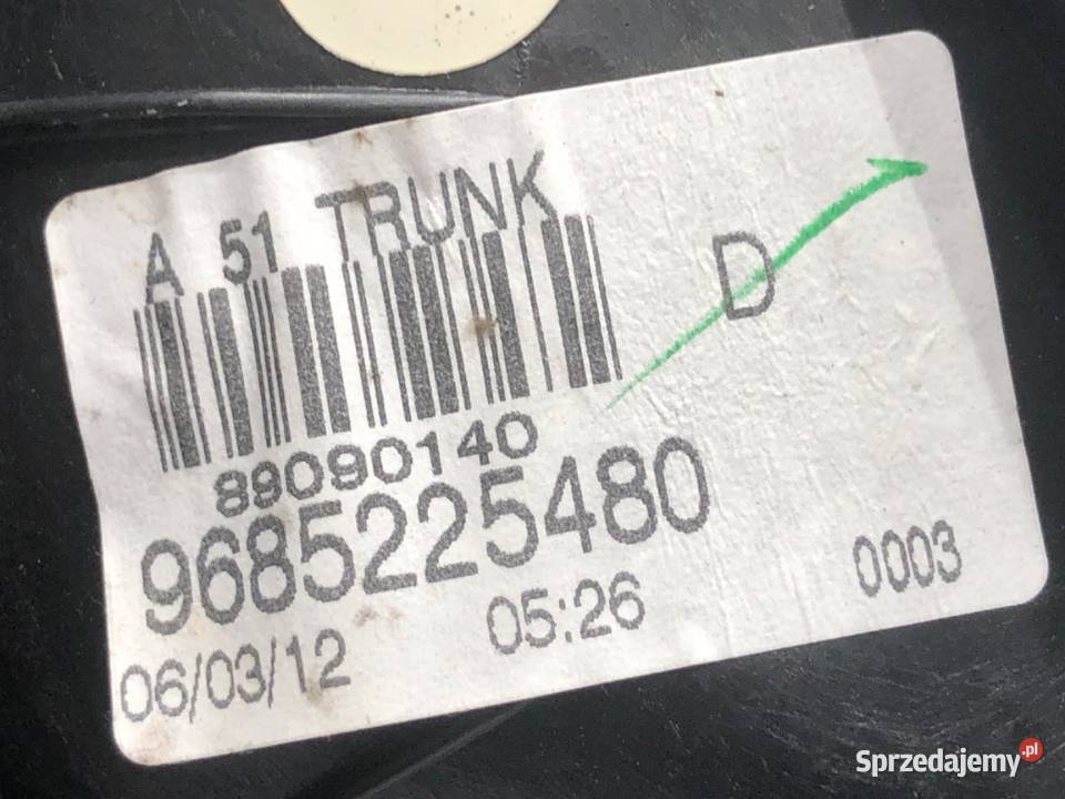 LAMPA TYŁ PRAWA WEWNĘTRZNA CITROEN C3 II Lampy tylne podkarpackie