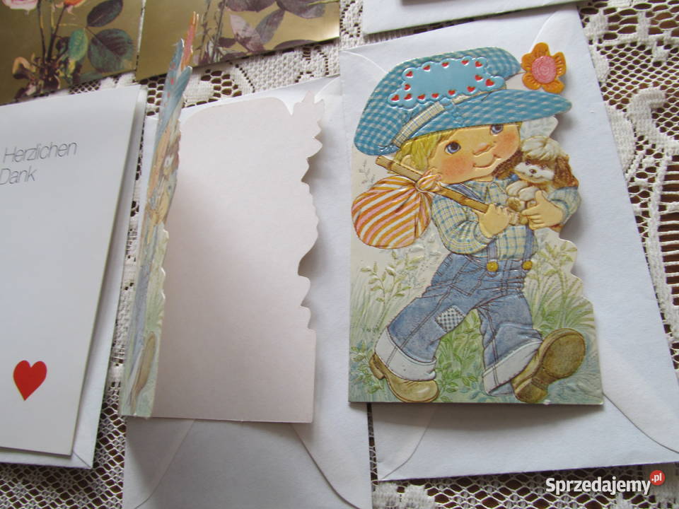 Kartki okolicznościowe zestaw 22 Wyposażenie wnętrz