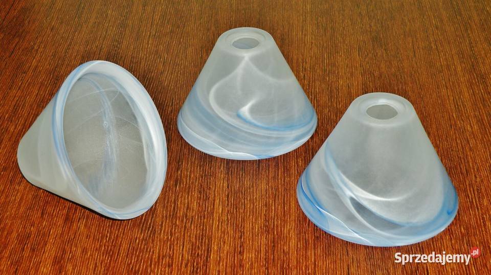 3 klosze szklane masywne  16 x 105 E14 Bydgoszcz