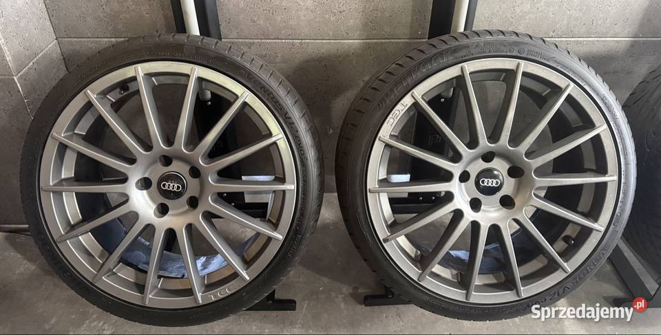 19 Audi A4 A5 felgi koła komplet z oponami 5x112 Lubasz