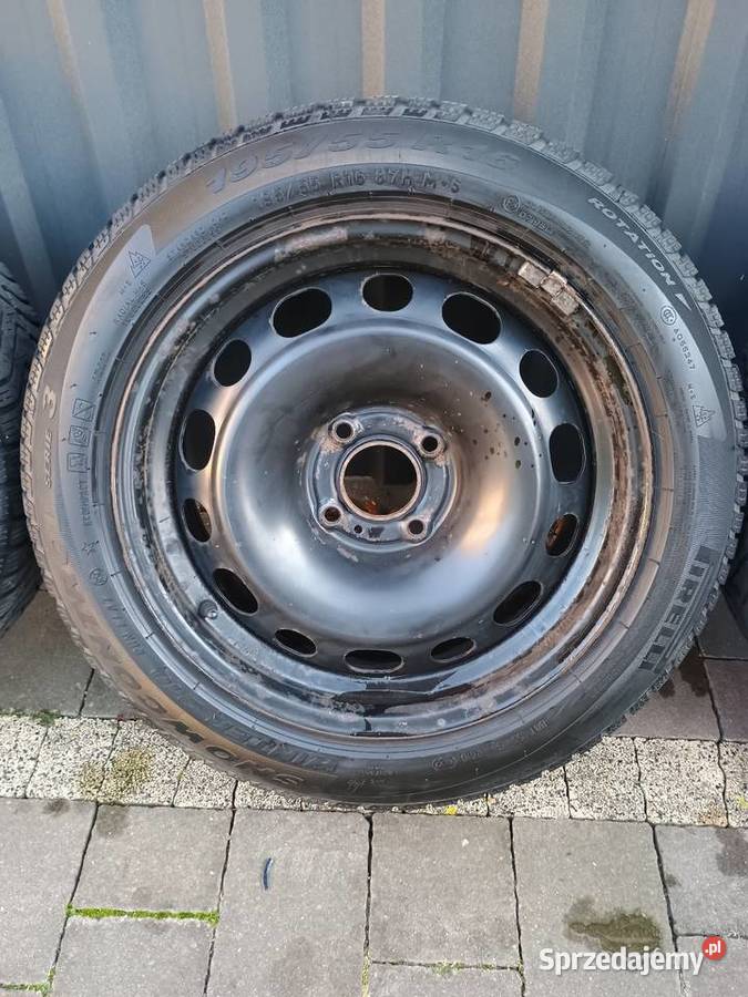 Koła stalowe 16 4x108 opony zima mazowieckie Siedlce