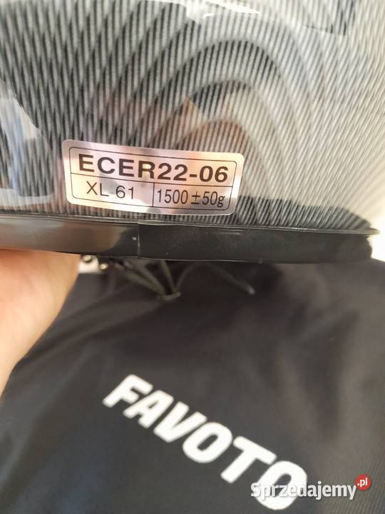 Kask motocyklowy Favoto kask integralny Kaski Przasnysz