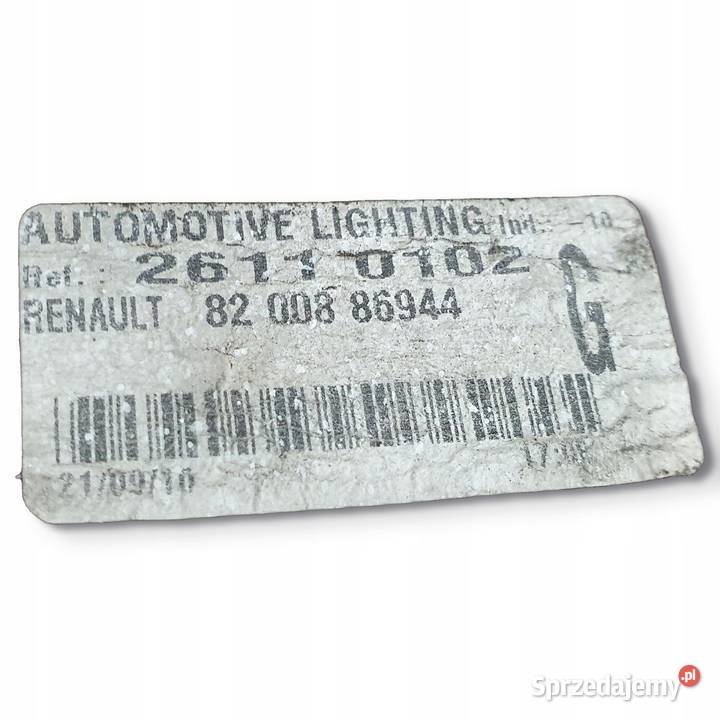 LAMPA LEWA Renault Clio III lift lewy tył Chełm